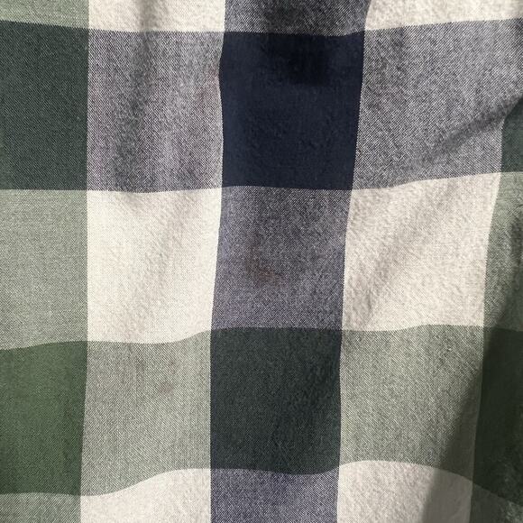 RedHead Flannel Shirt Men's XL green and Black Buffalo Plaid Long Sleeve Cotton - Picture 8 of 9